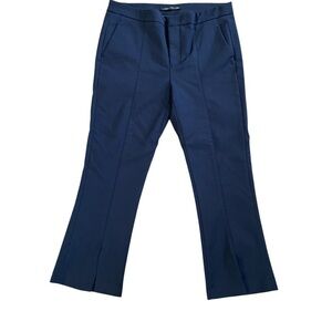 Zara Women's Midnight Blue Cropped Pants